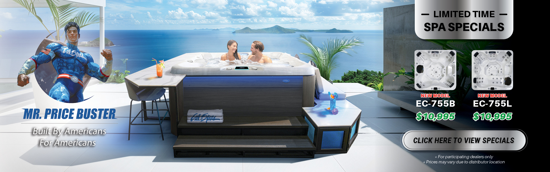 Calspas hot tub being used in a family setting - Winnipeg